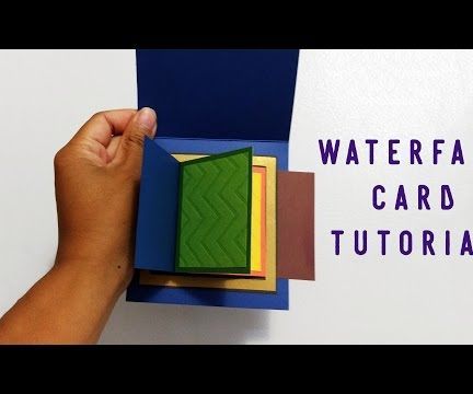 DIY Waterfall Card