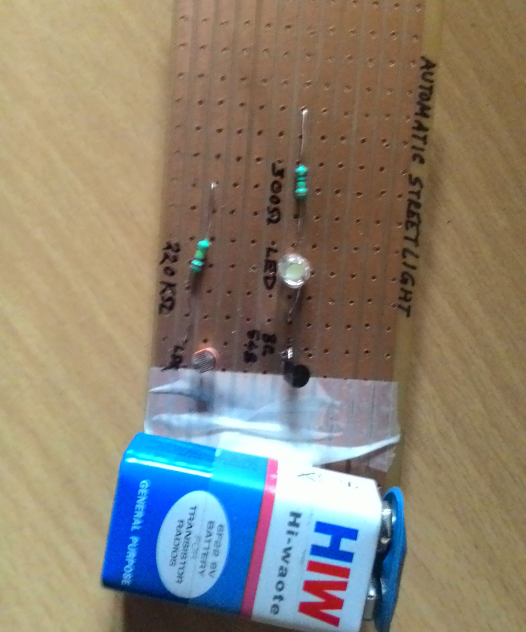 Making Automatic Street Light