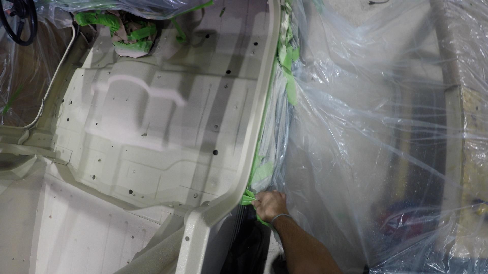 DIY Spray Bedliner for Jeep Wrangler Interior Floor 14 Steps (with