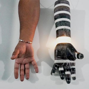 Marble Hand Sculpture