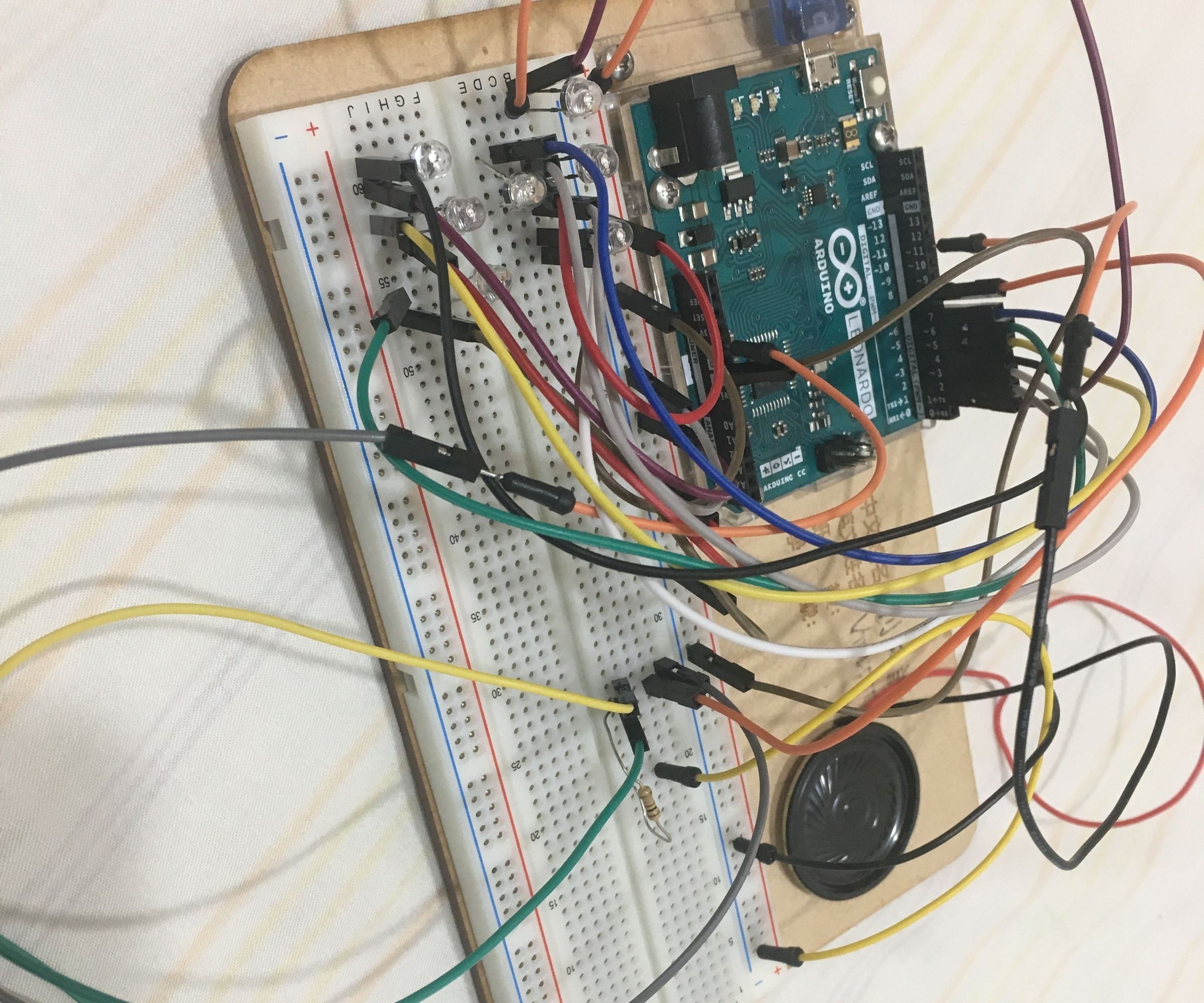 LED Dice With Buzzer