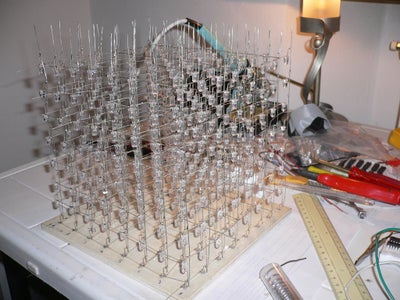 How to Build a 8x8x8 Led Cube (English Version) : 7 Steps (with ...