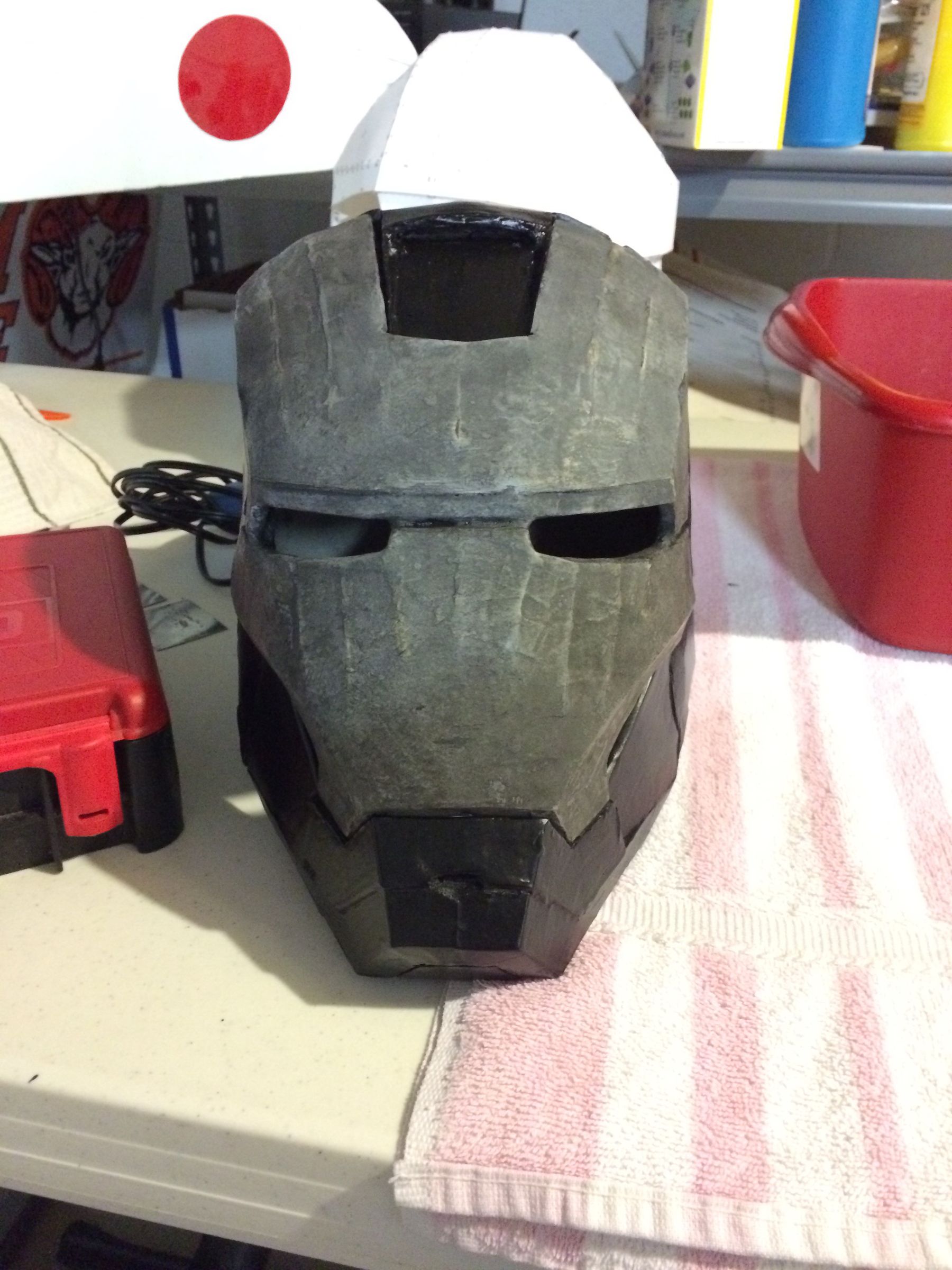 DIY Iron Man Helmet 7 Steps Instructables