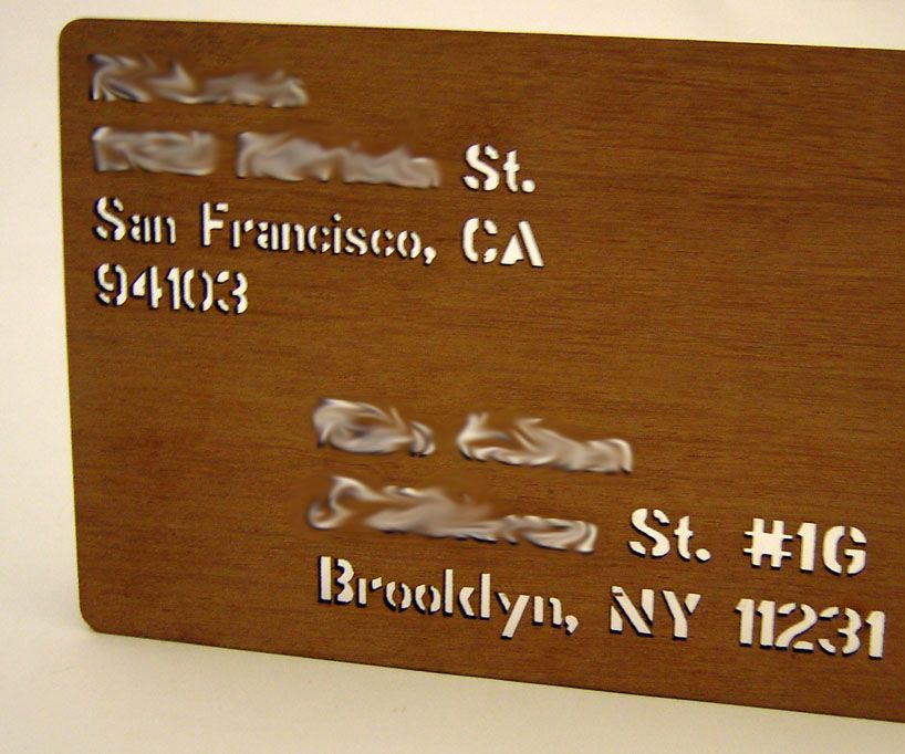 Stencil Postcard - UPDATE: It Makes It Through, Sort Of