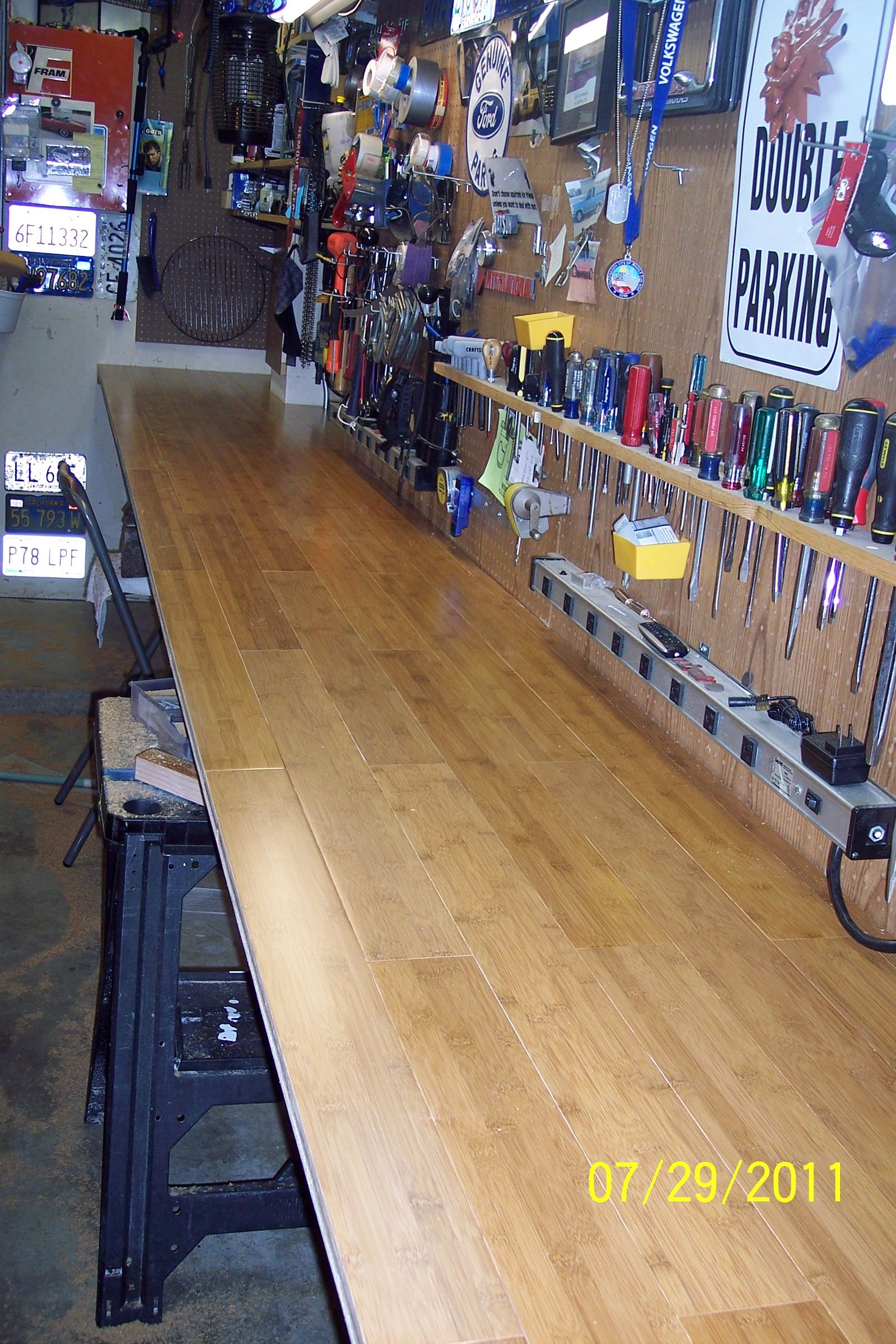 Tough Cheap Work Bench (My Bowling Alley)