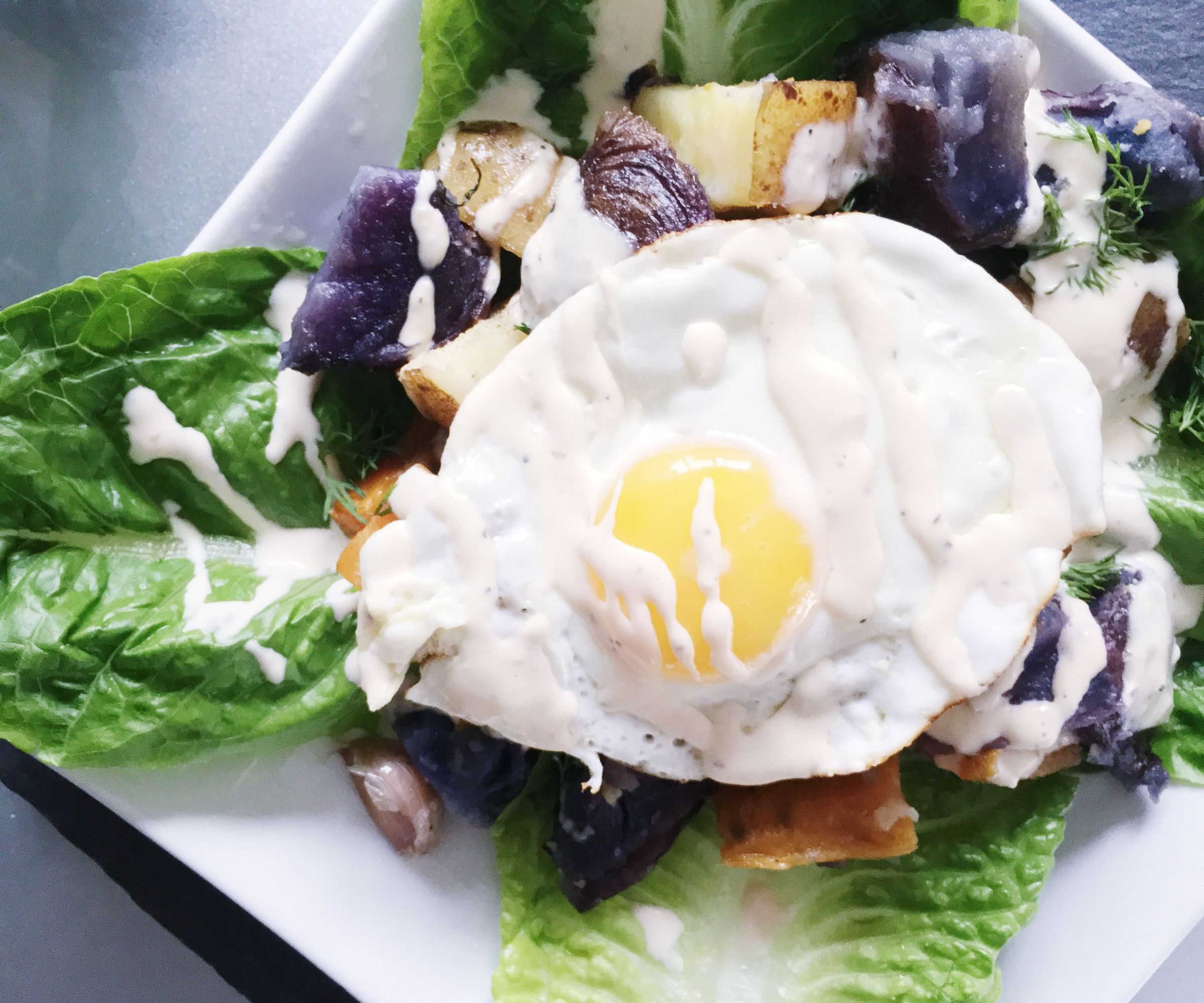 RECIPE | WARM DILL POTATO EGG SALAD