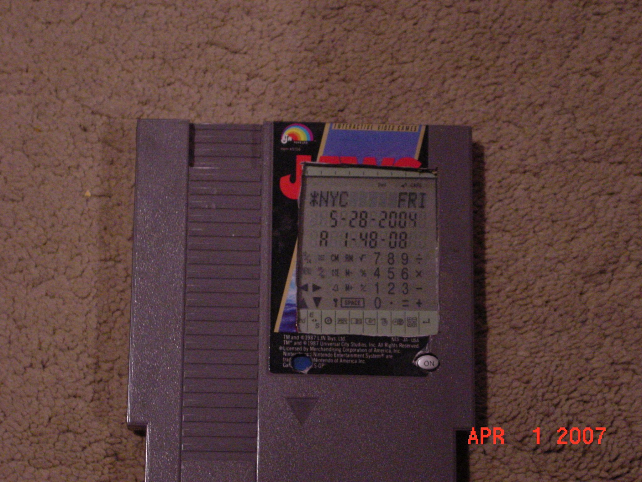 NES Game PDA