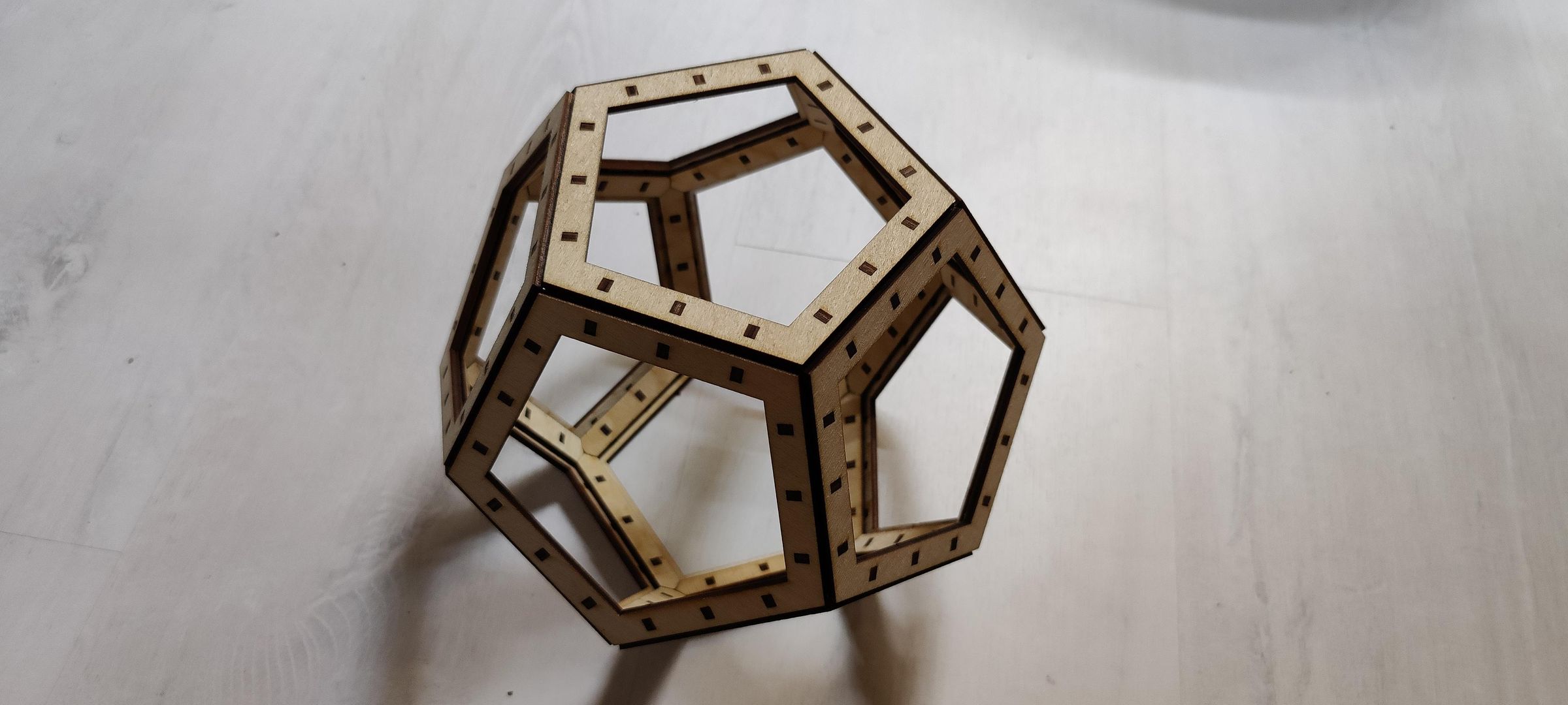 LaserCut Infinity Dodecahedron (Fusion 360) 10 Steps (with Pictures