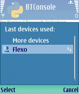 Open Python on the Phone