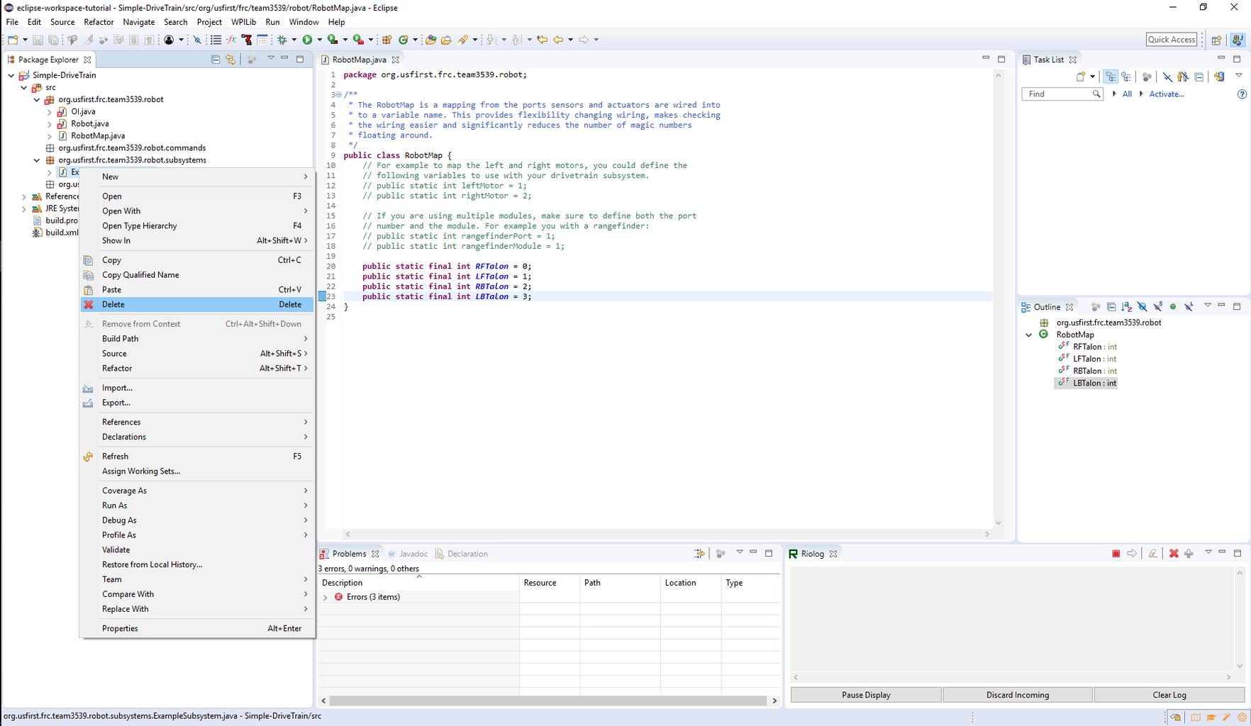 How to Write a Simple Drivetrain for FRC (Java) : 12 Steps (with ...