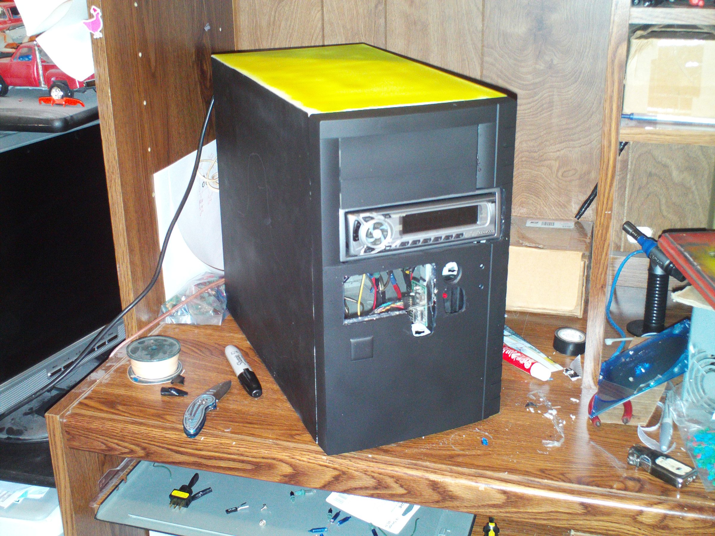 ATX Powered Car Stereo, and 3 Way Speakers (for Home Use) 10 Steps
