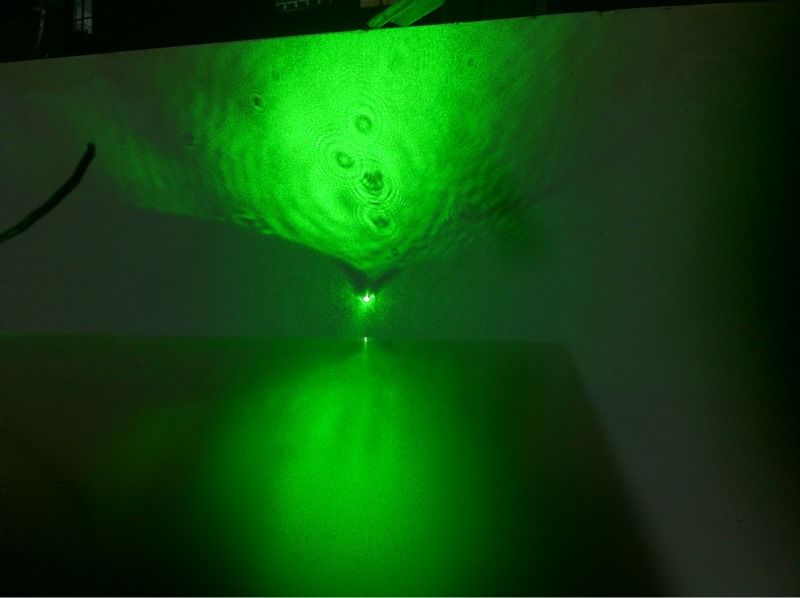 DIY a microscope using a green laser pointer for under 20bucks
