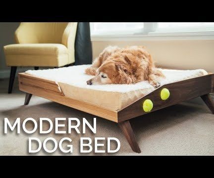 Easy to Make Modern Dog Bed