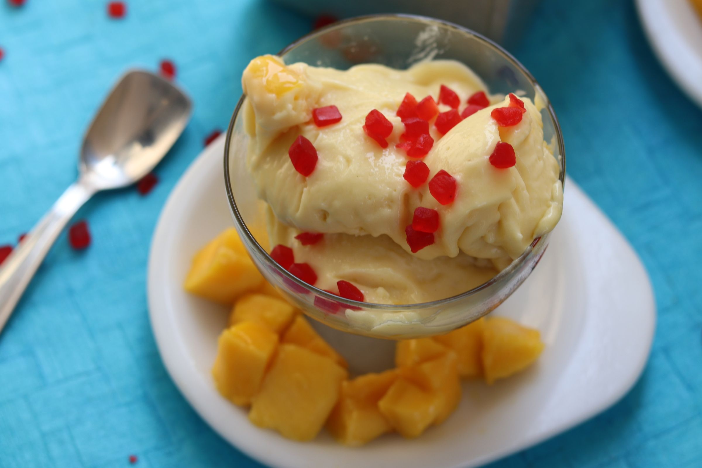 Homemade Mango Ice Cream Instructables