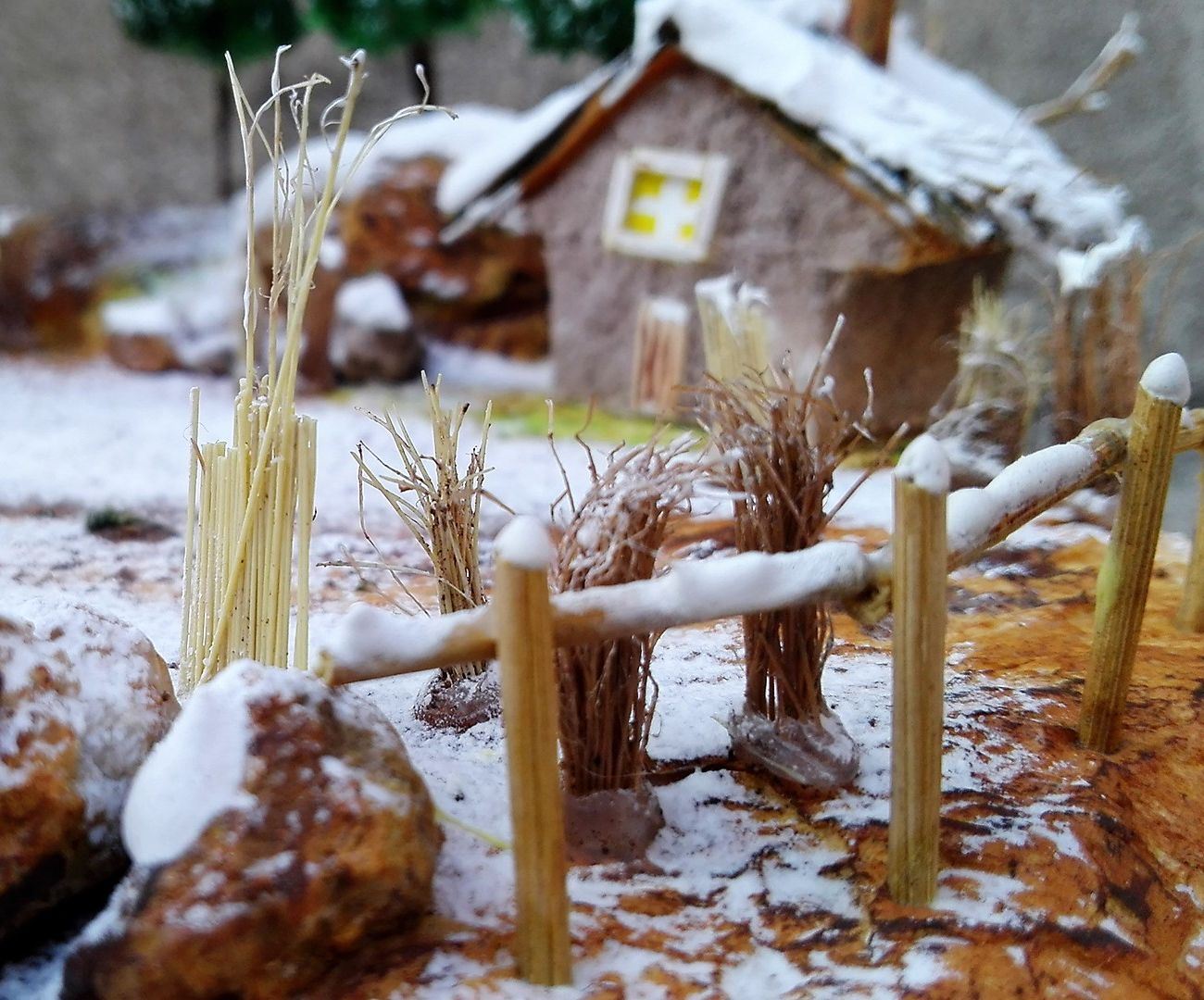 DIY Diorama | Snow in Winter