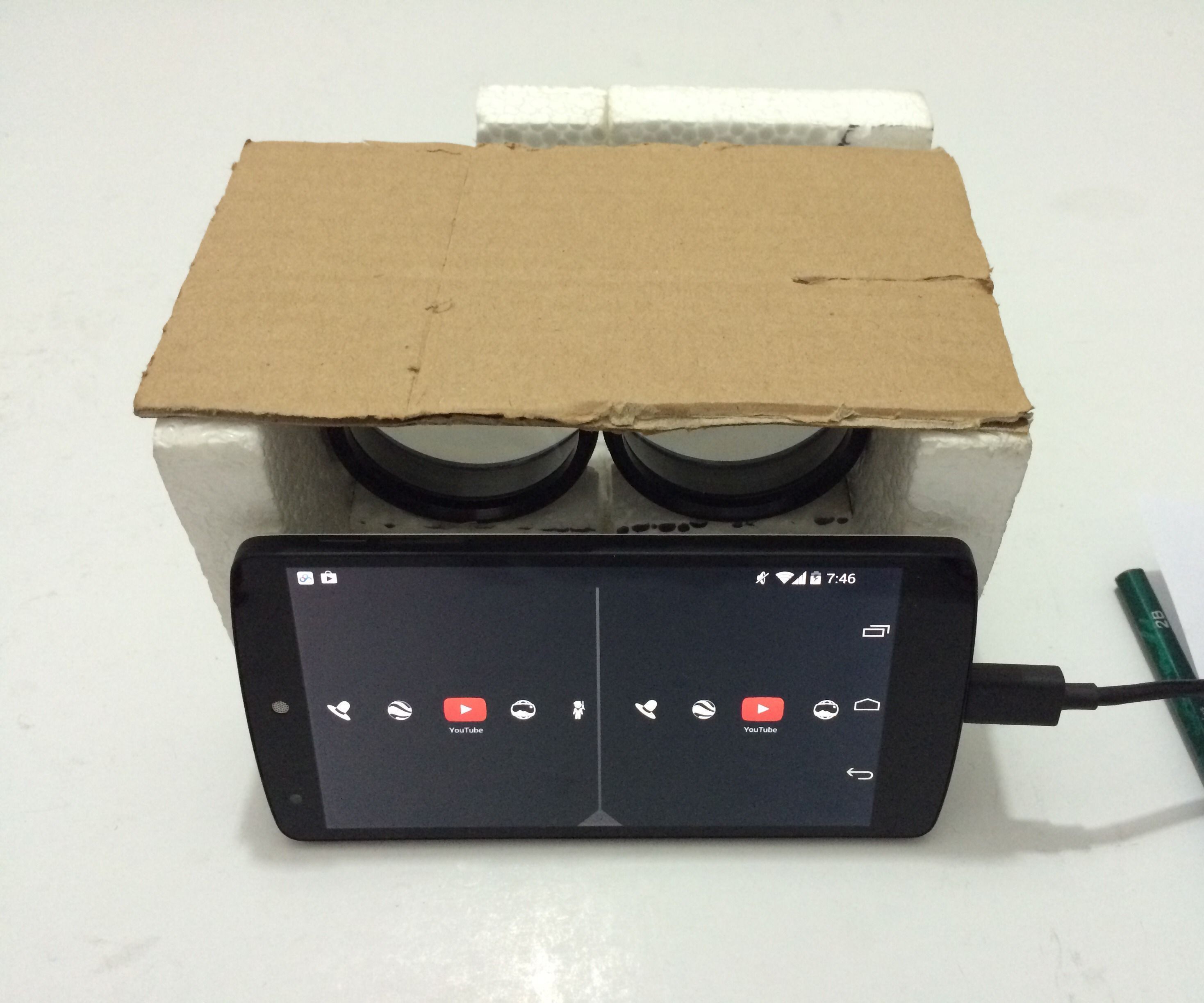 Virtual Reality Goggles 自制VR眼镜盒