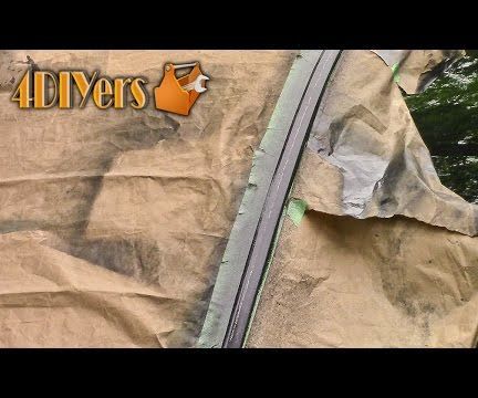 How to Repair Damaged Rubber Coated Trim