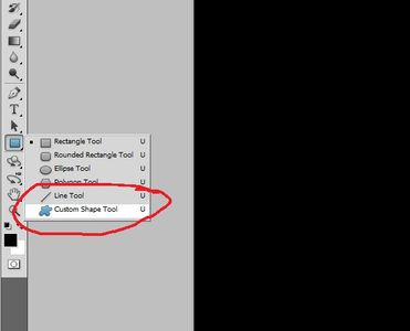 Finding the Shape Tool