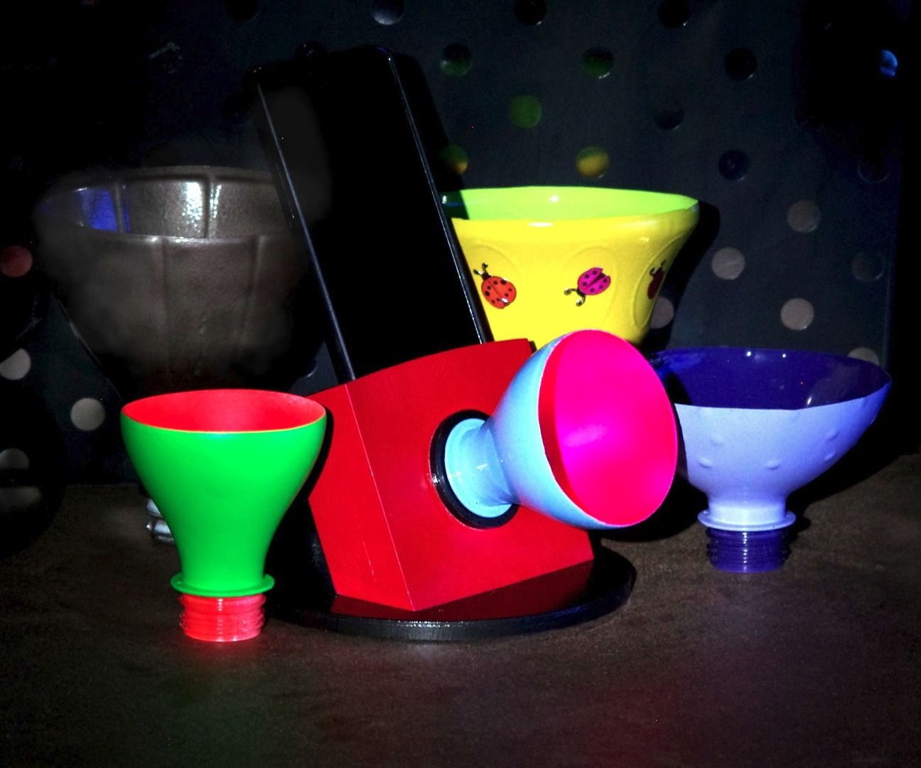 Interchangeable Horn Phone Speaker