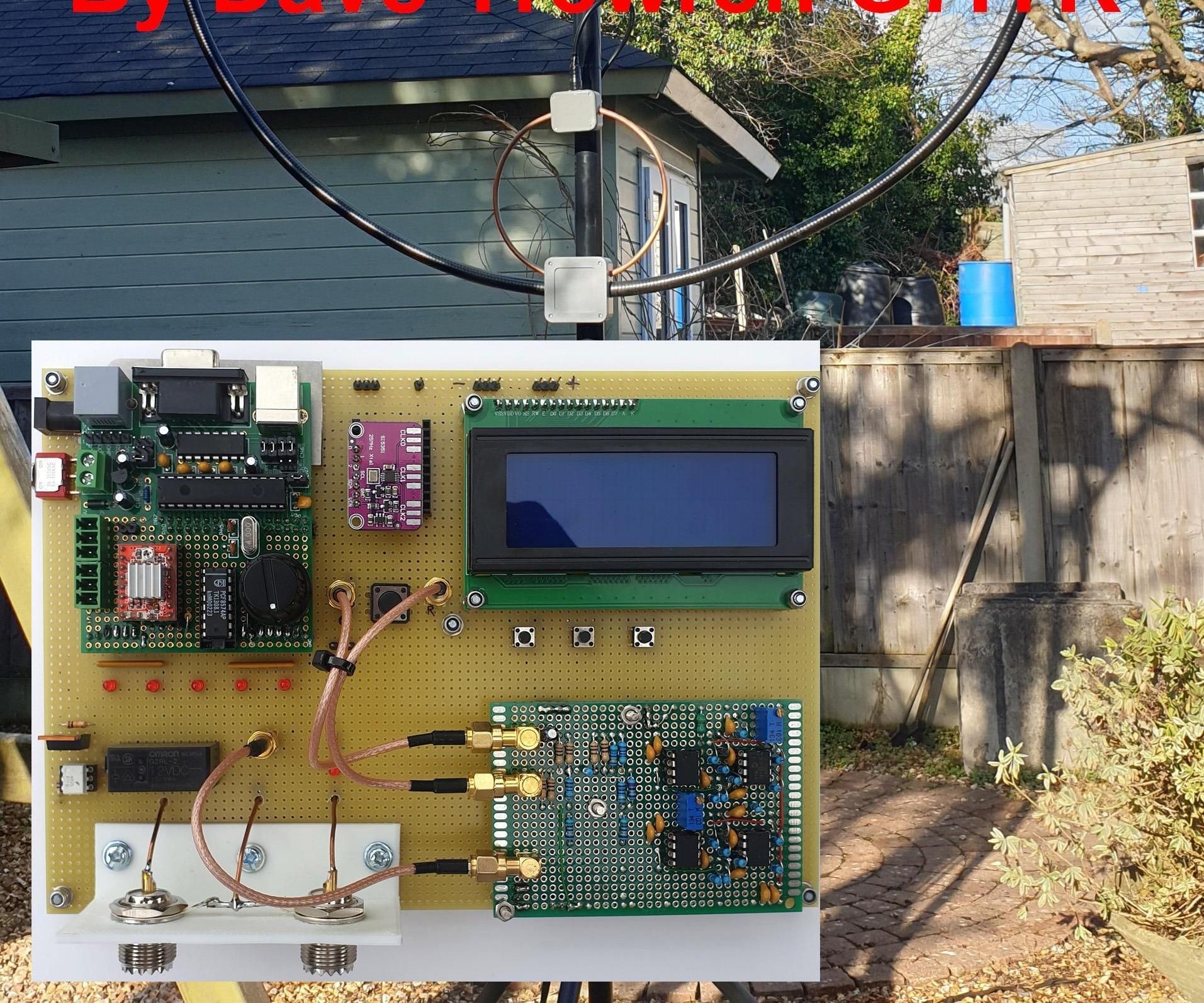 Magnetic Loop Antenna Automated Tuner