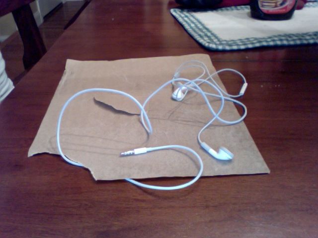 Turning Apple Earphones Matte