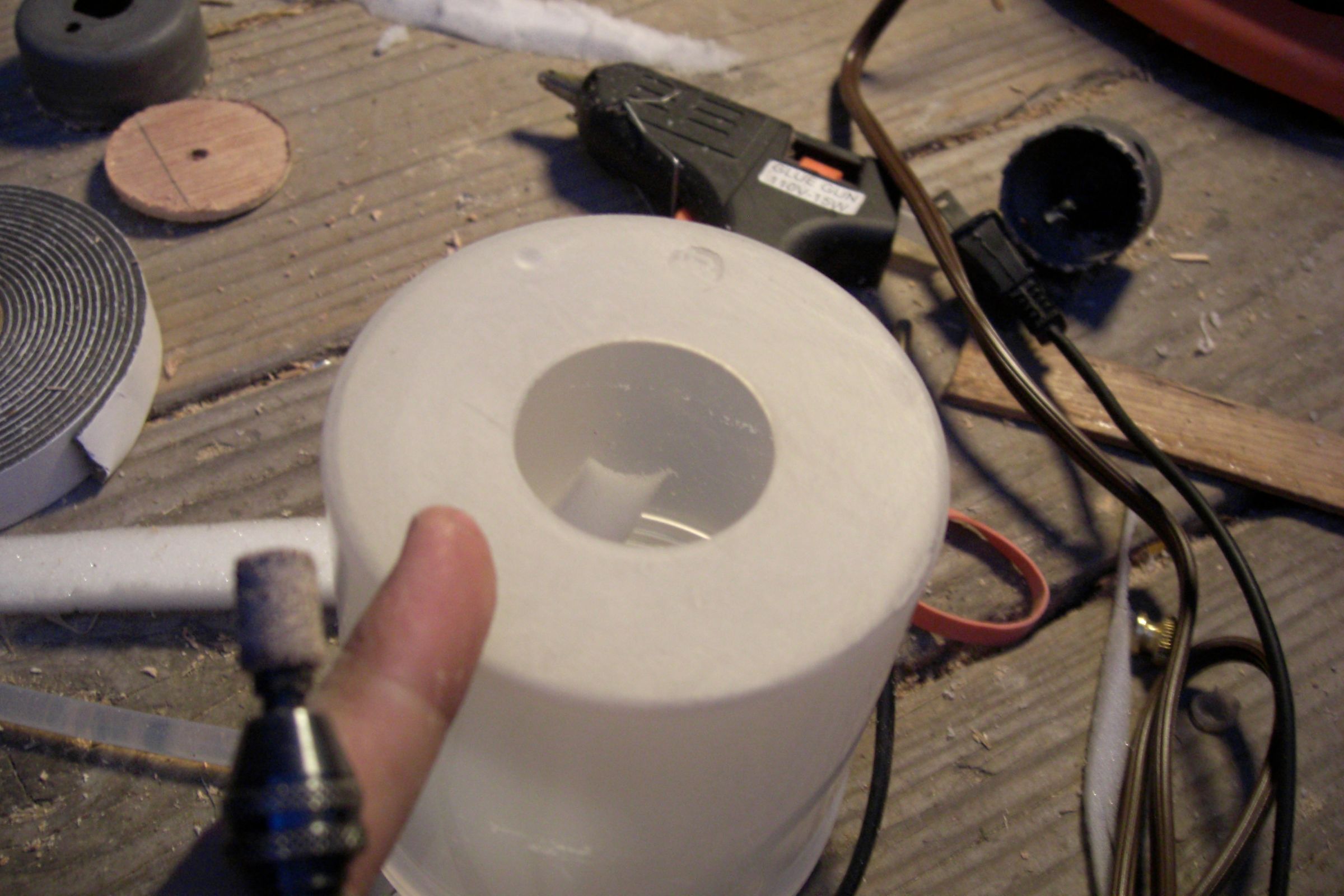 PointandShoot Ring Flash Diffuser 6 Steps (with Pictures