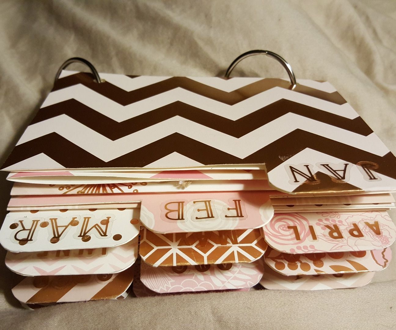 Cute Scrapbook With Dividers