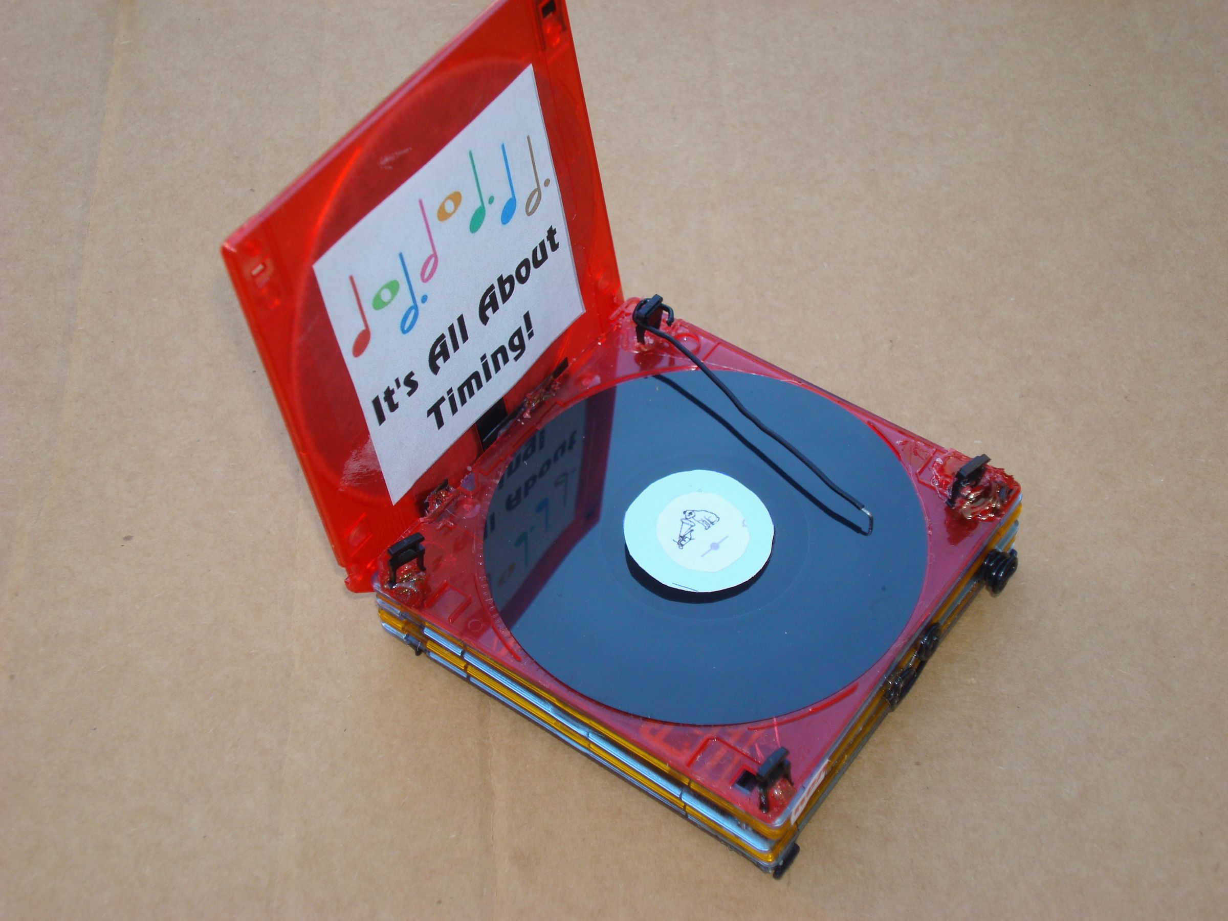 Mini RCA Record Player