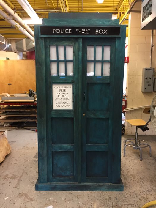 Full Scale TARDIS Shed/Storage Build! : 13 Steps (with Pictures ...