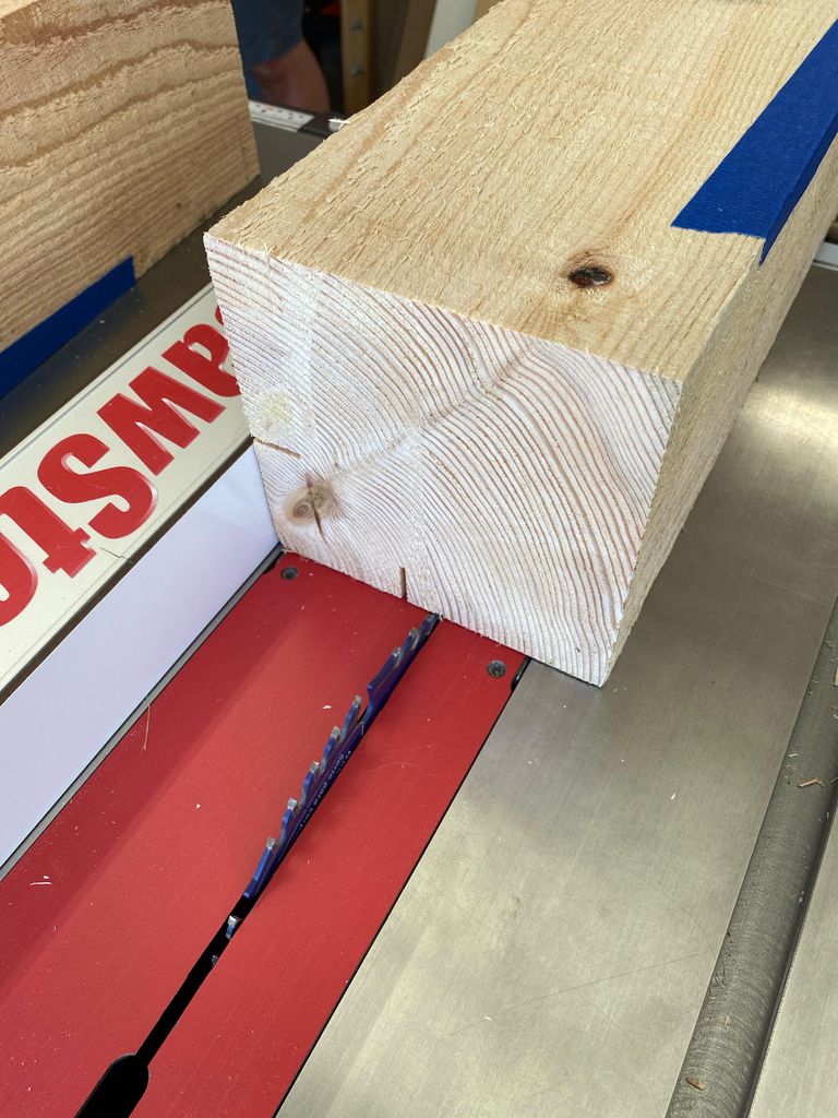 Cutting Dados for the Joints