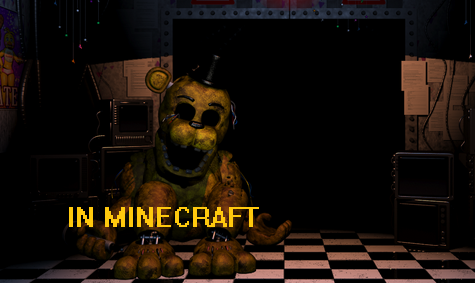 How to Build Golden Freddy's Head/The Death of Purple Guy in Minecraft