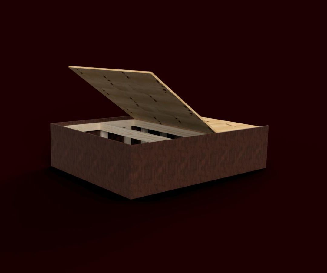 Elevated Platform Bed