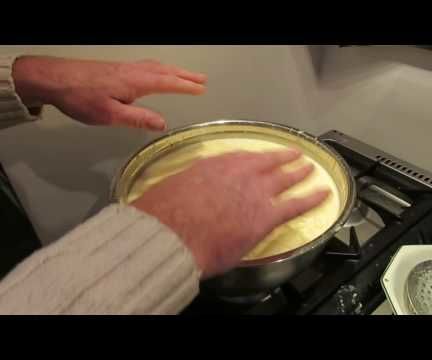 Beef Dripping Lard Rendering Animal Fat Washing With Water Spray to Clarifiy / Clean It.