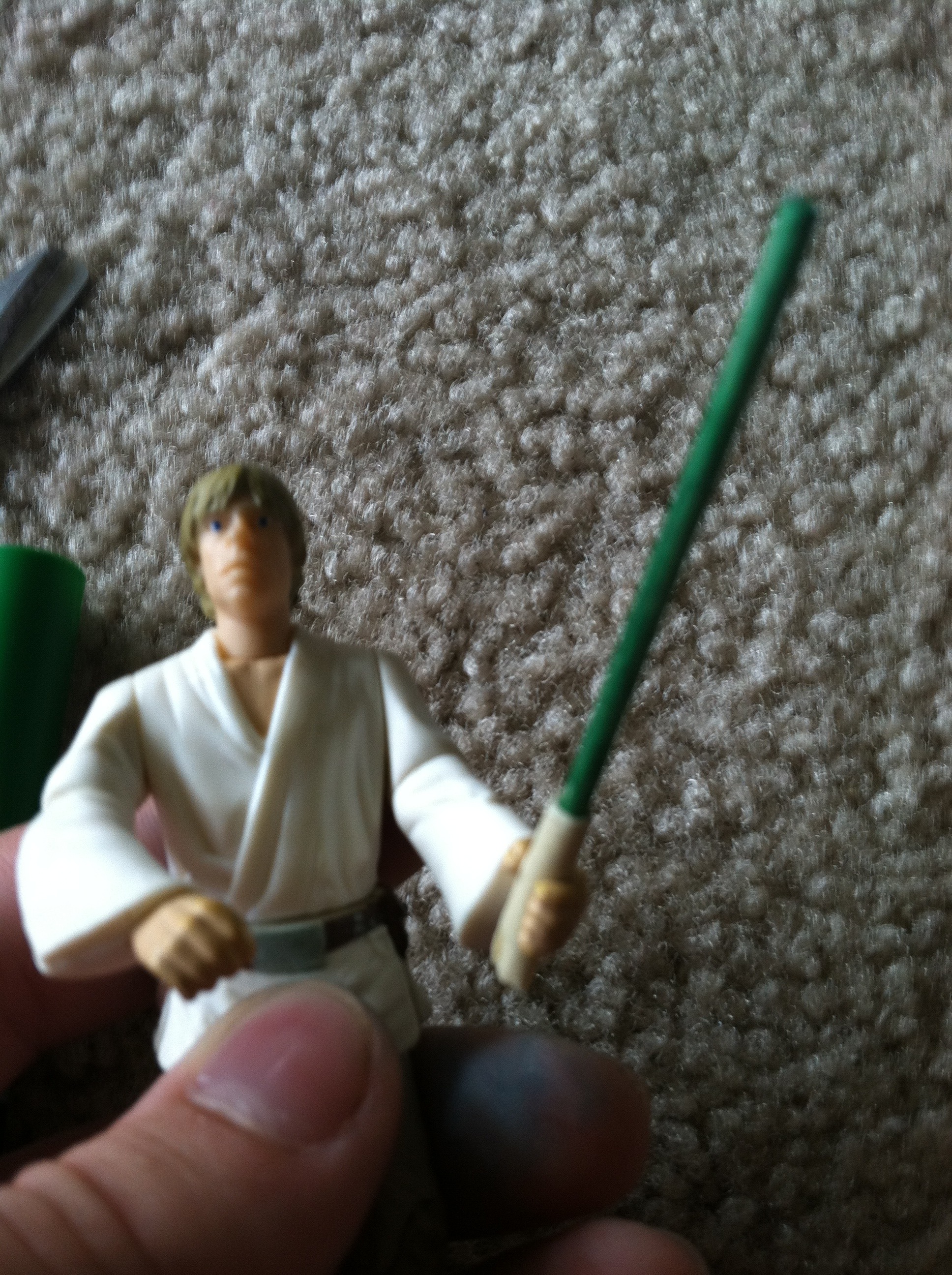 How to Make Lightsabers for Your Starwars Action Figures 5 Steps