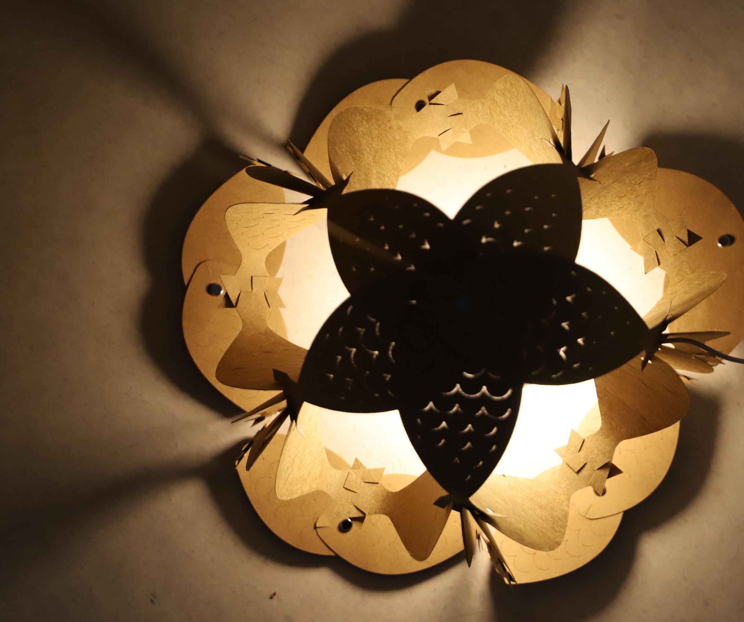 2D Modeling & Laser Cutting: Fish Lamp