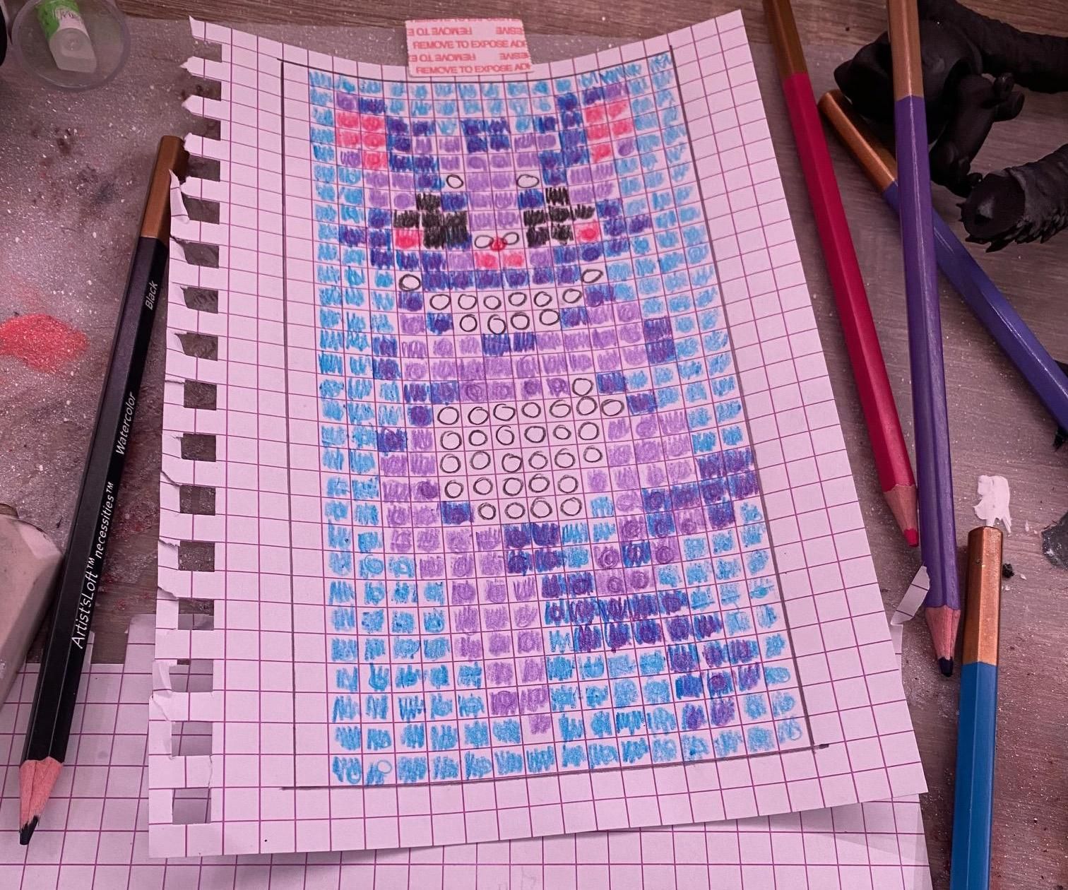 Making a Pattern for a Beading Loom (or Diamond Painting, Embroidery, Etc.)