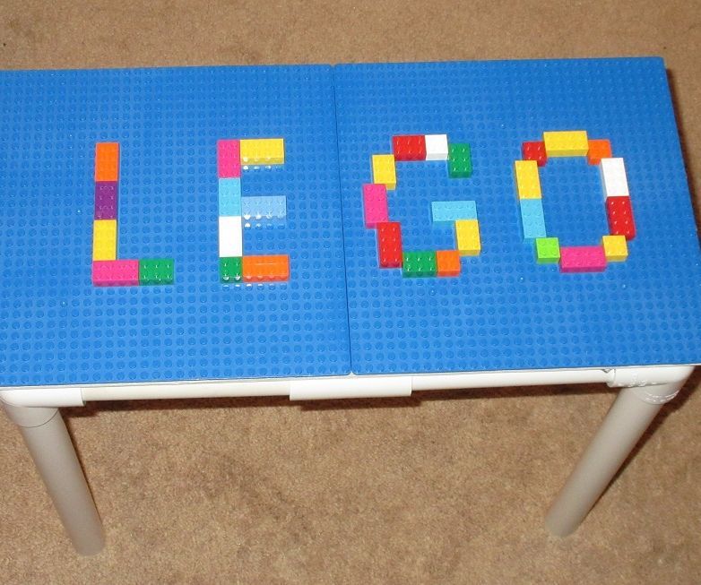 Lego Table DIY With PVC