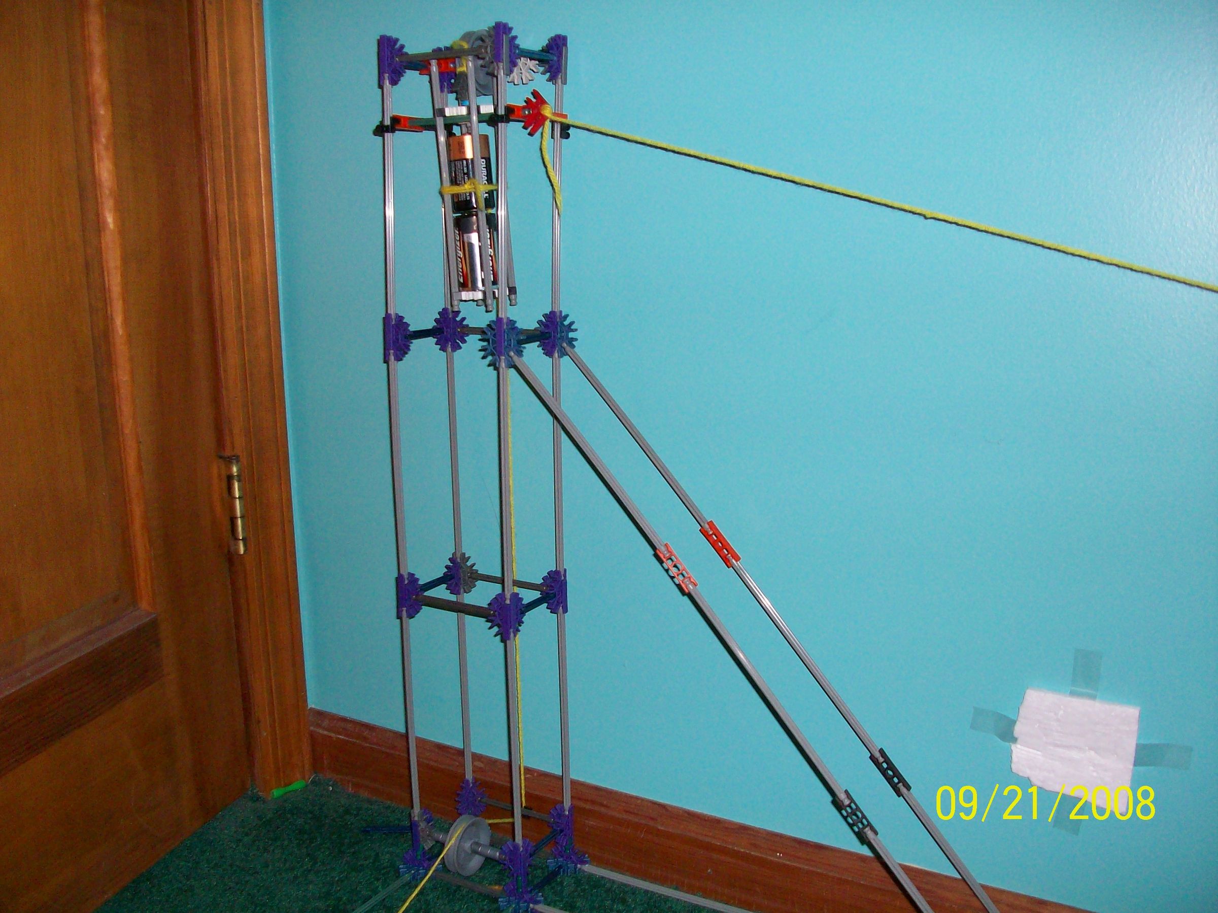 Knex Automated Door Closing Device