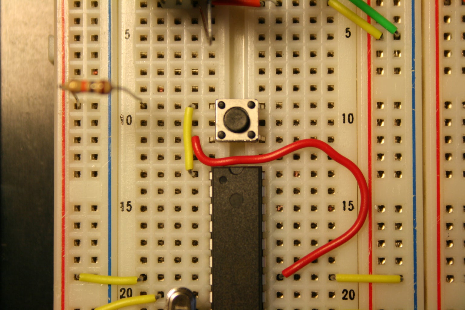 Assembling the Board - Part 4 - the Reset Button