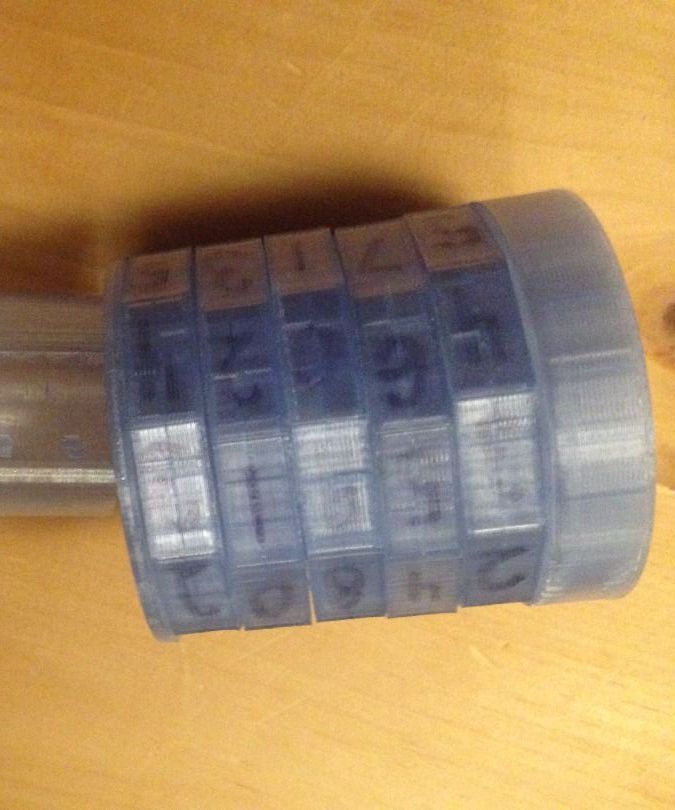 3 D Printed Cryptex