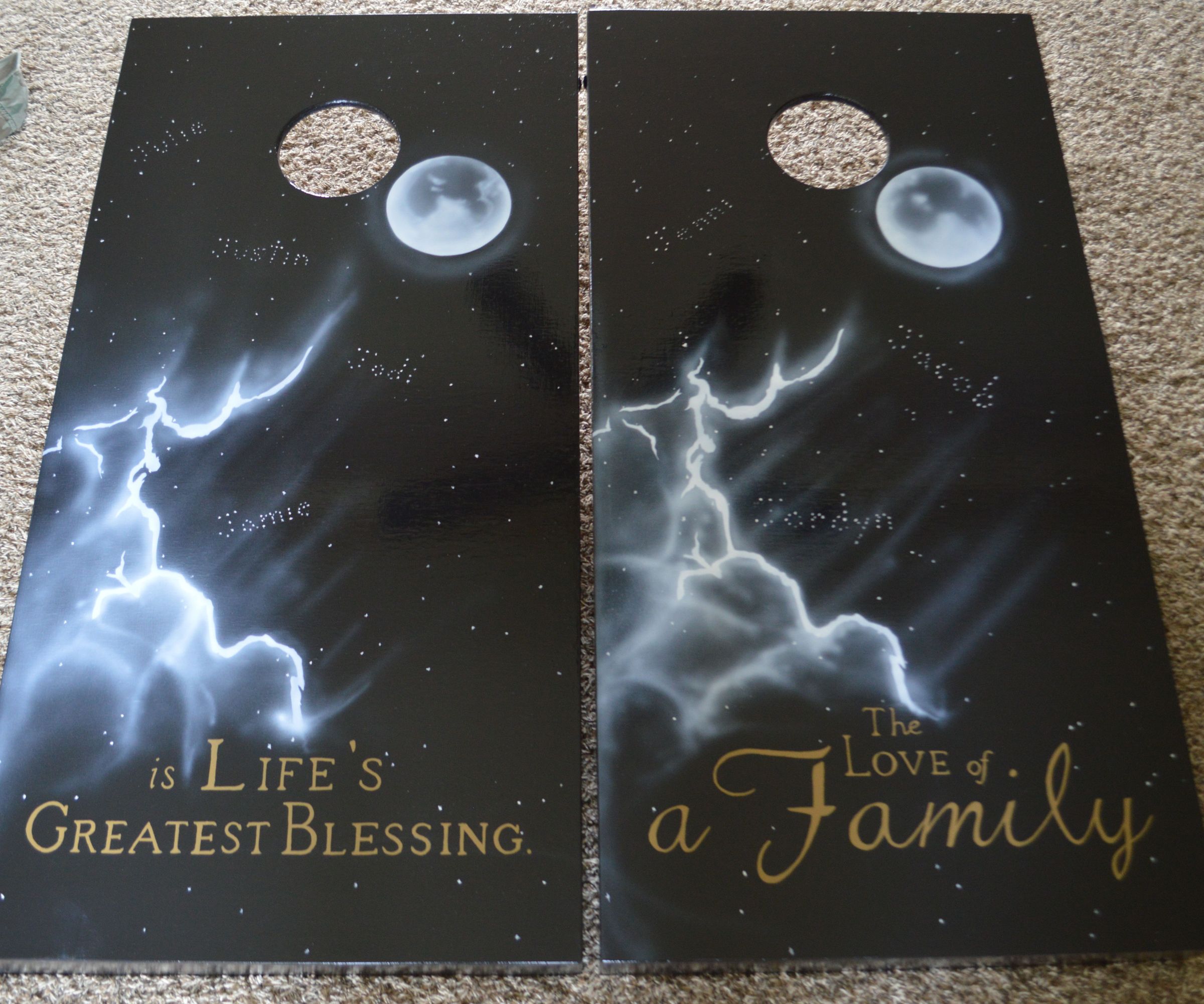 Simple Cornhole Boards