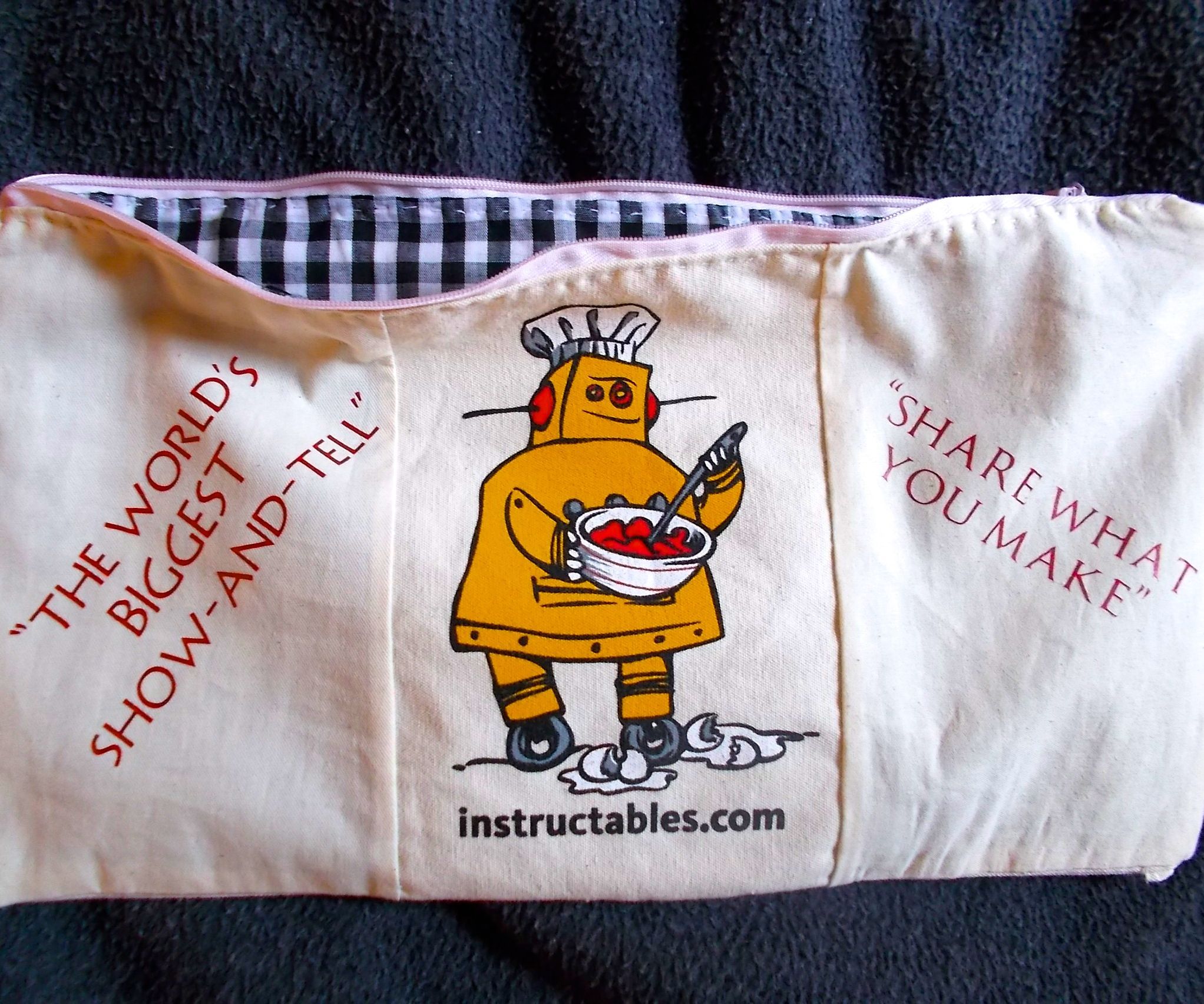 Conversion: Instructables Apron to Pouch