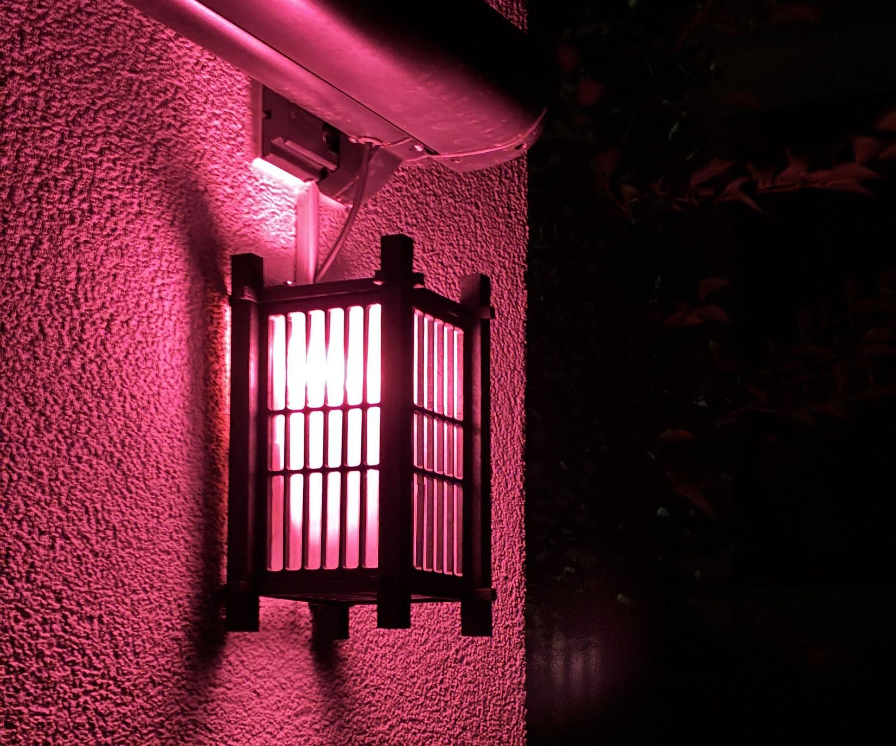 🏮🪵🔥 Japanese-Inspired Yaki-Sugi Outdoor Wall Lantern From Reclaimed Oak Parquet