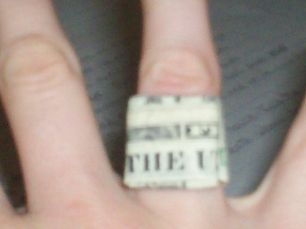 Dollar Bill-Ring
