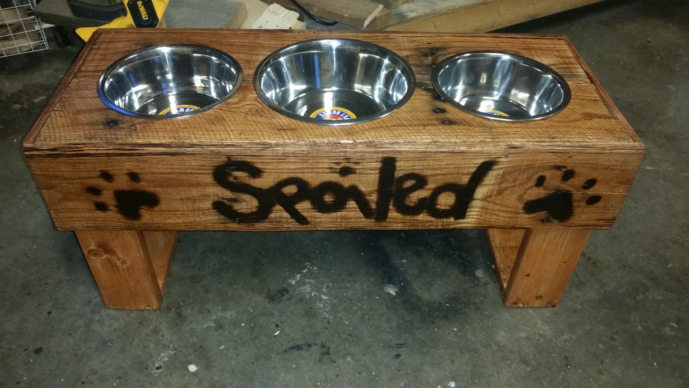 K9 Feeding Station for Two!