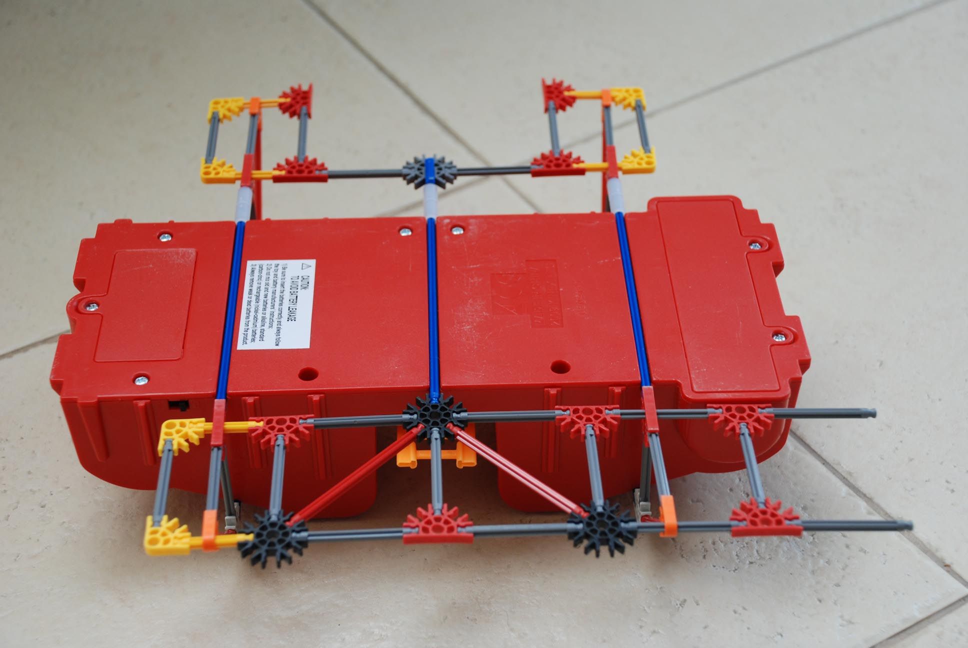 Full Throtle Knex Roller Coaster 14 Steps Instructables