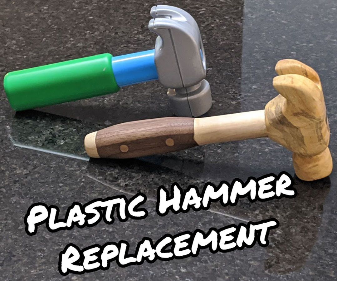 Carving a Wooden Toy Hammer