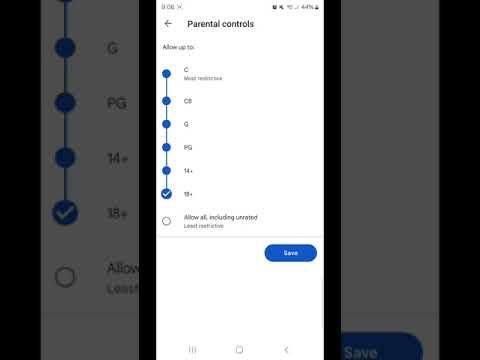 How to Turn on Parental Controls for the Play Store on Android!! (2024)