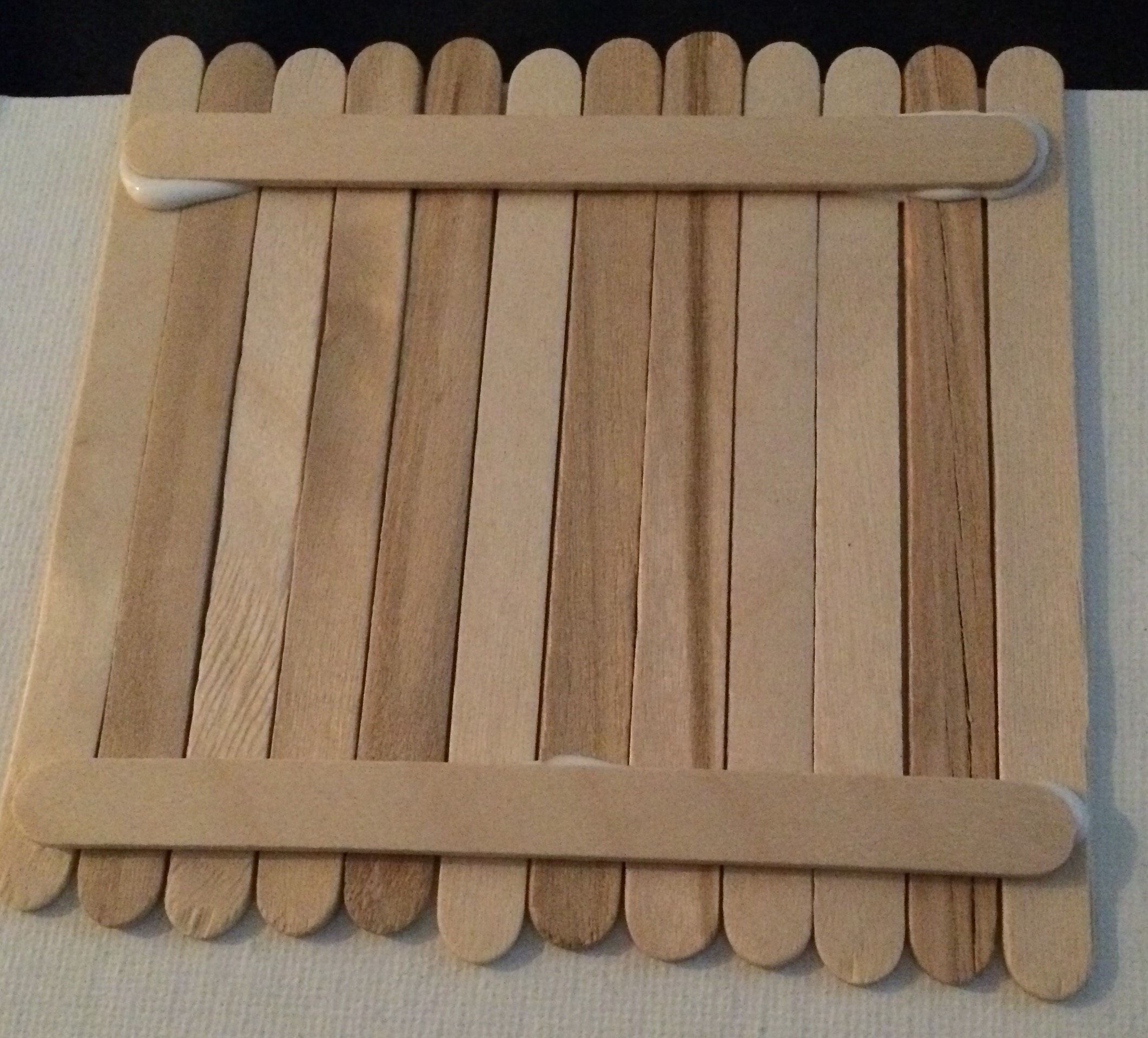 Wood Stick "Canvas" 3 Steps Instructables