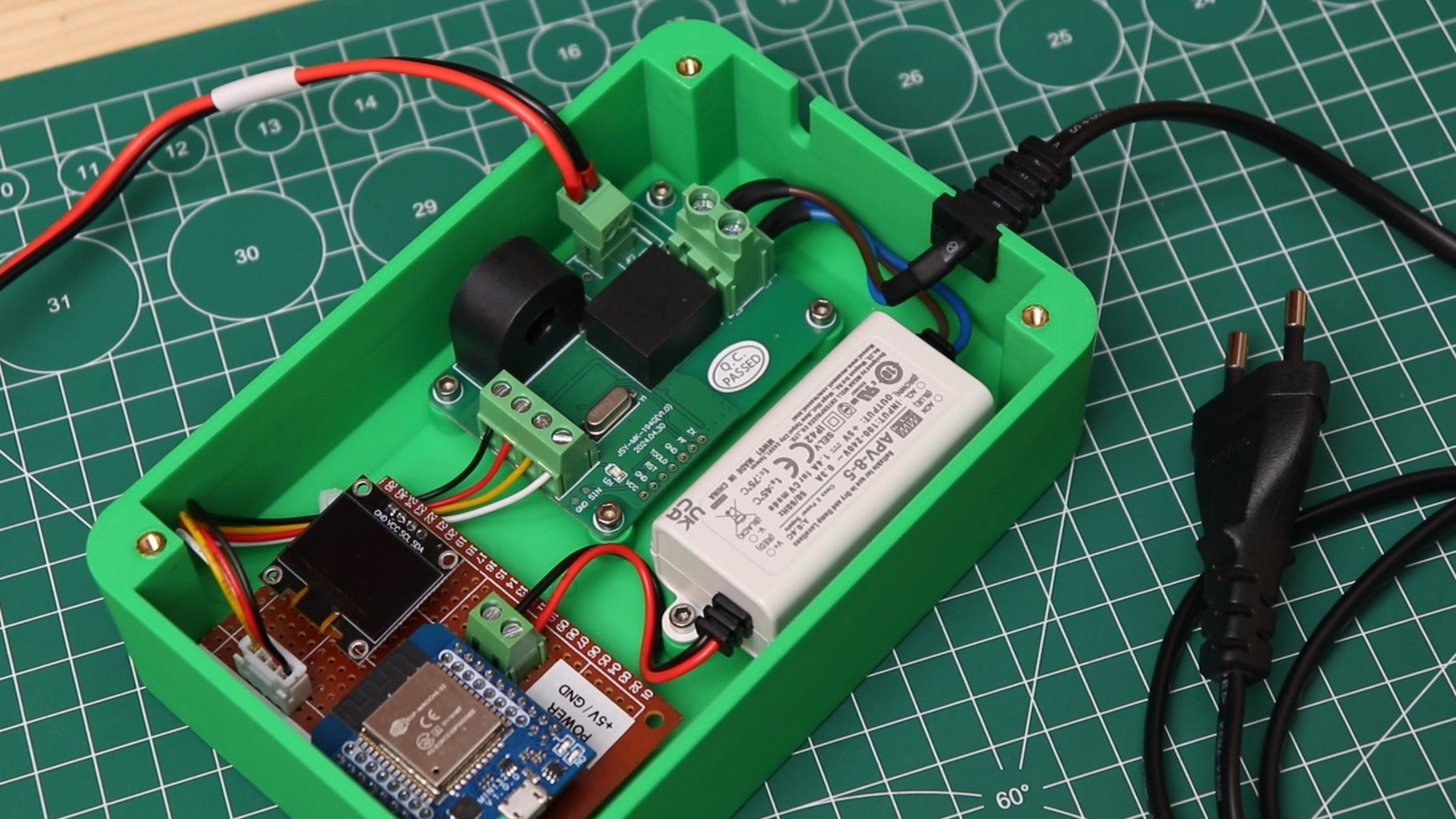 DIY Smart Energy Meter With ESP32 + Home Assistant : 11 Steps (with ... Circuit Diagram